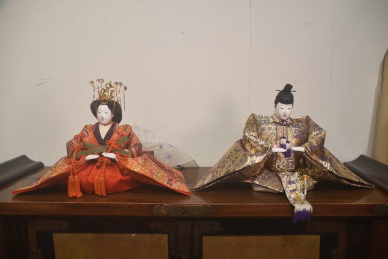 A Pair of Hina Dolls Width:1170mm