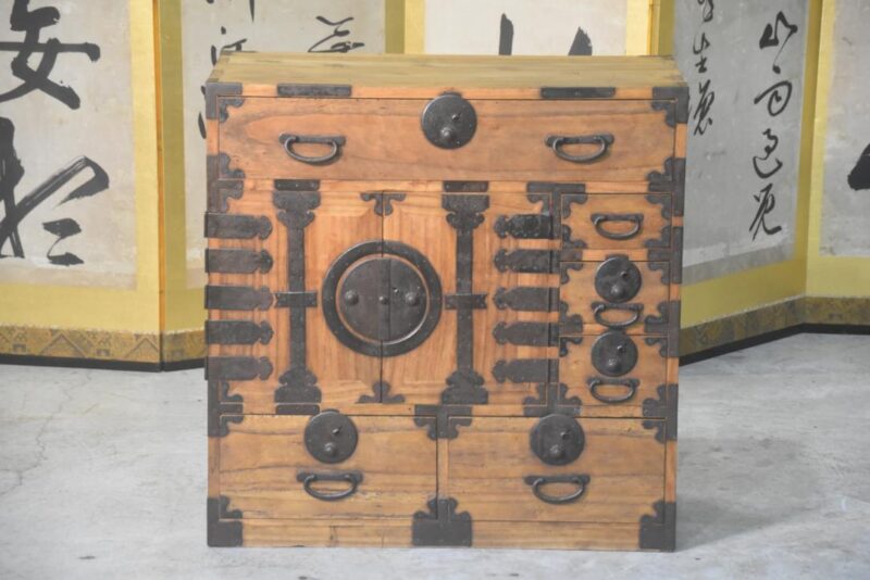 Tokyo Region Choba Dansu Merchant Chest Width:760mm - Image 9