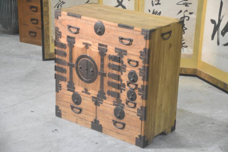 Tokyo Region Choba Dansu Merchant Chest Width:760mm - Image 8