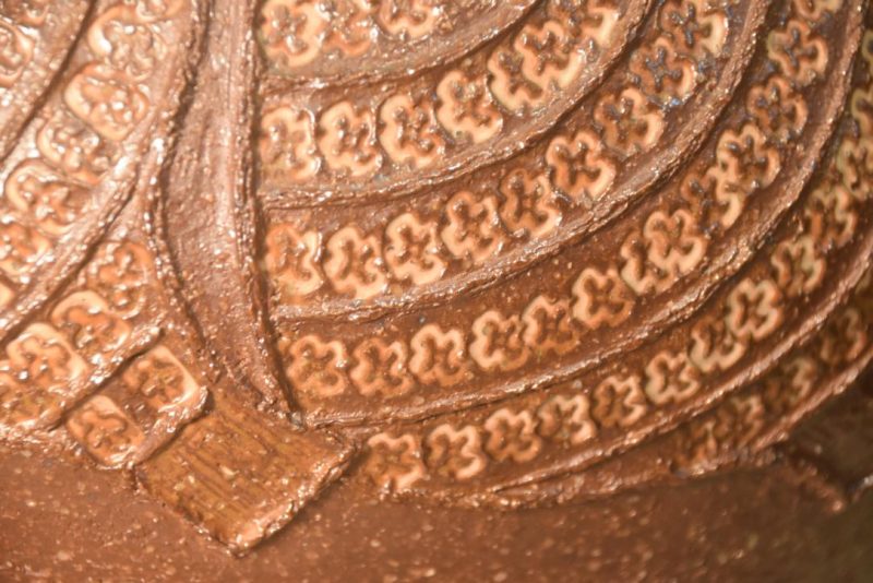 School of Fish - Japanese Pottery Vase Width:300mm - Image 3