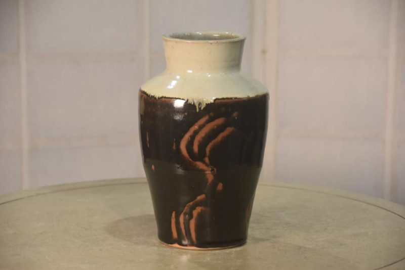 Mashiko Pottery Vase Width:160mm