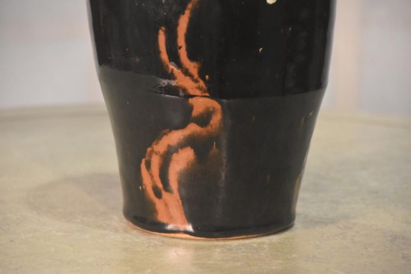 Mashiko Pottery Vase Width:160mm - Image 3