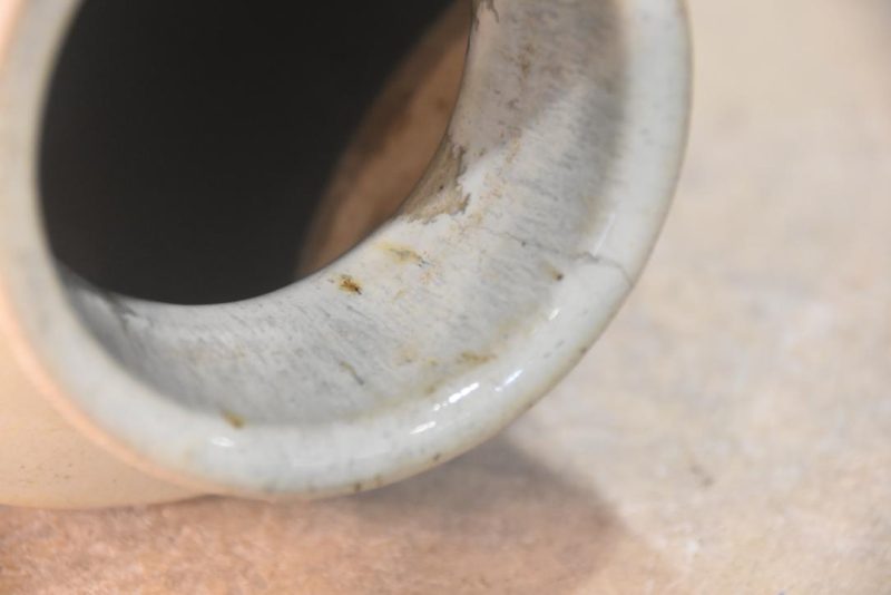 Mashiko Pottery Vase Width:160mm - Image 9
