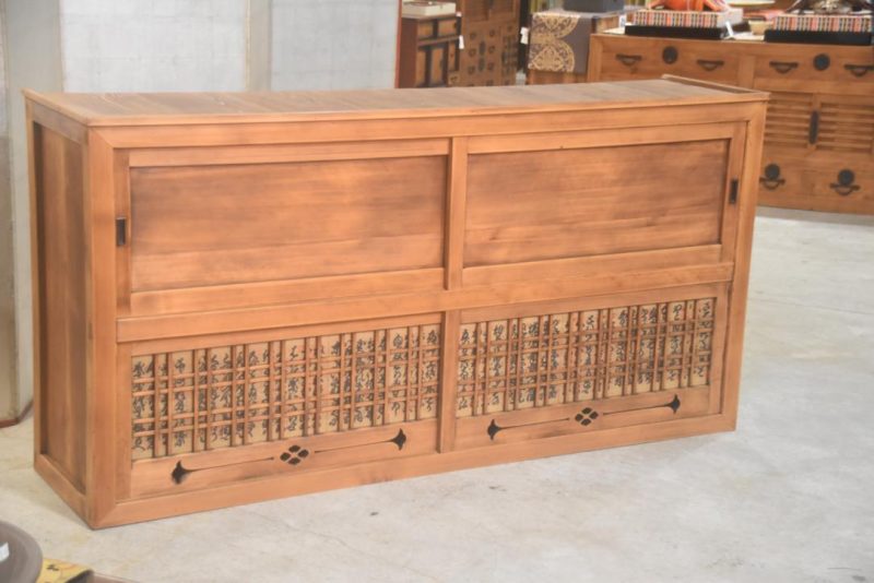Gifu Region Mizuya Dansu Kitchen Chest Sideboard Width:1810mm - Image 4