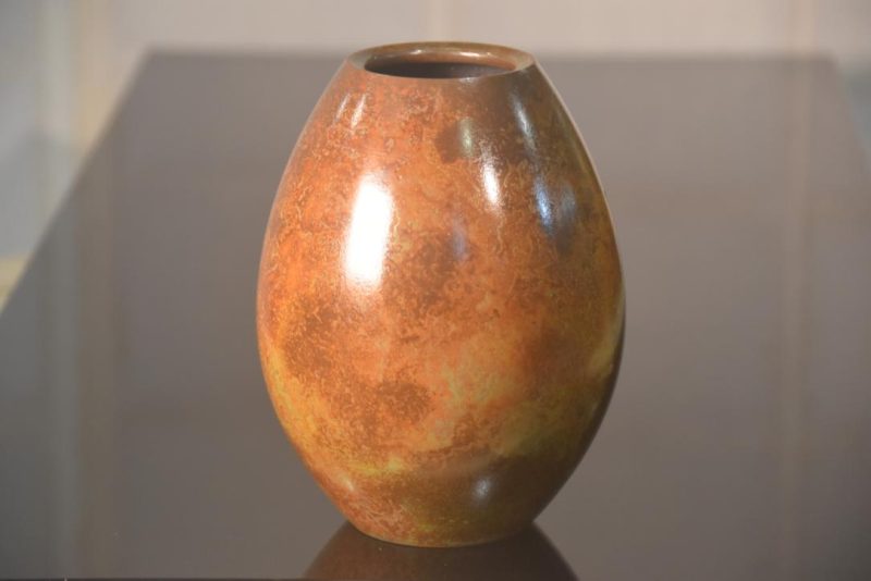 Japanese Seido/Murashido Bronze Vase Height:155mm