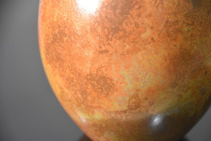 Japanese Seido/Murashido Bronze Vase Height:155mm - Image 2