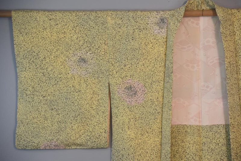 Spiced Pepper Japanese Vintage Silk Haori Jacket - Image 7