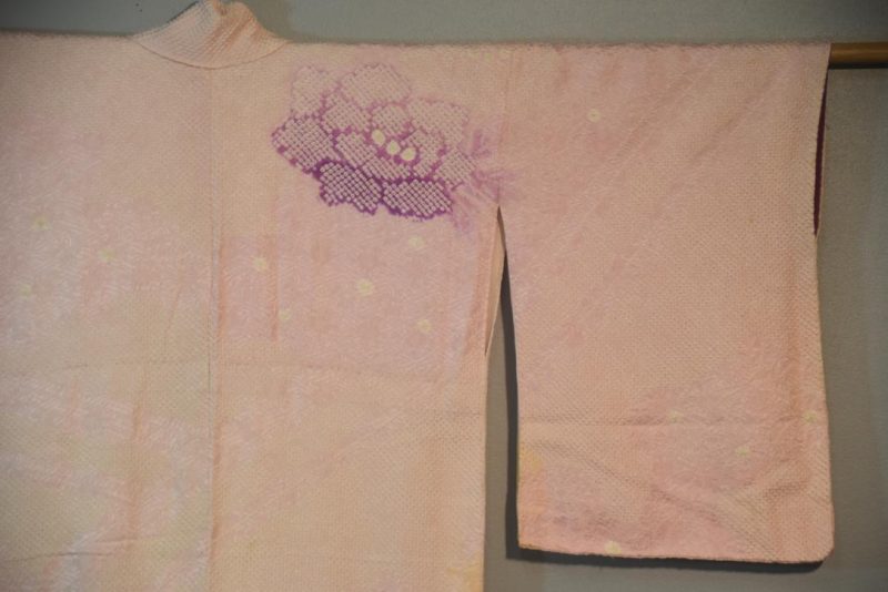 Shibori Silk Kimono from Japan - Image 9
