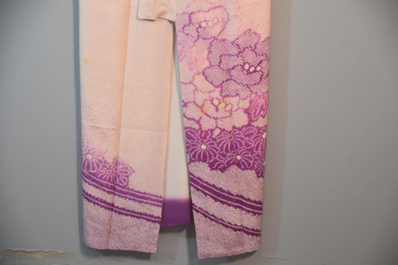 Shibori Silk Kimono from Japan - Image 7