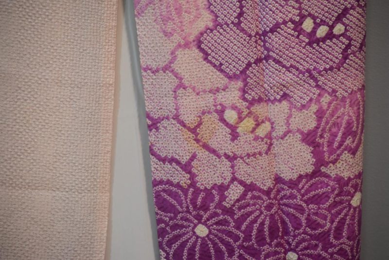 Shibori Silk Kimono from Japan - Image 6