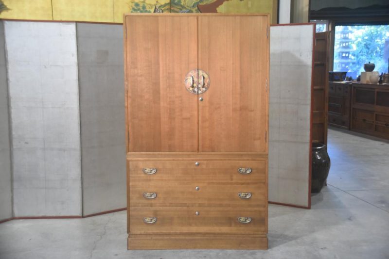 Japanese Vintage Wedding Chest (2 Sections) Width:1065mm - Image 14