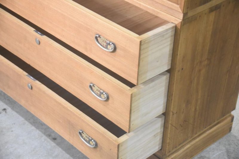 Japanese Vintage Wedding Chest (2 Sections) Width:1065mm - Image 7