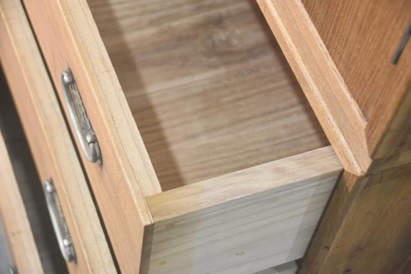 Japanese Vintage Wedding Chest (2 Sections) Width:1065mm - Image 6