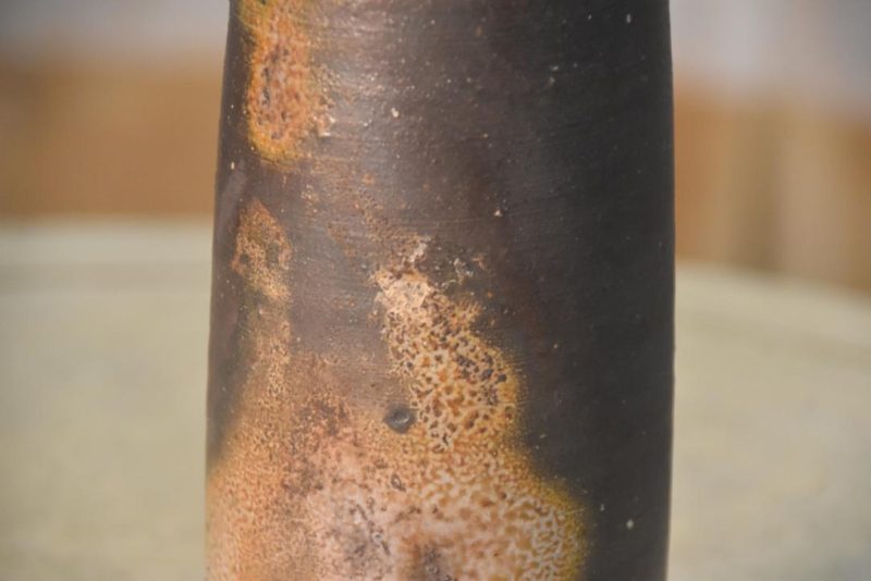 Japanese Bizen Pottery Vase Height:205mm - Image 7