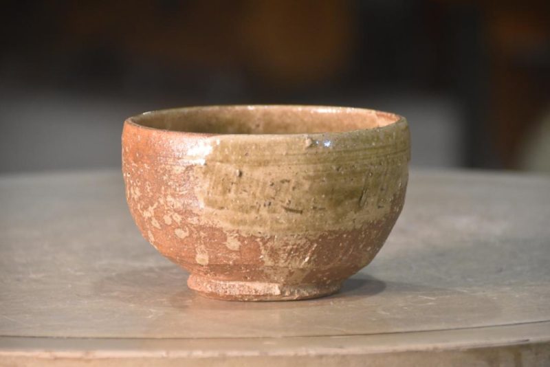 Chawan Tea Bowl in a Wooden box Width:130mm