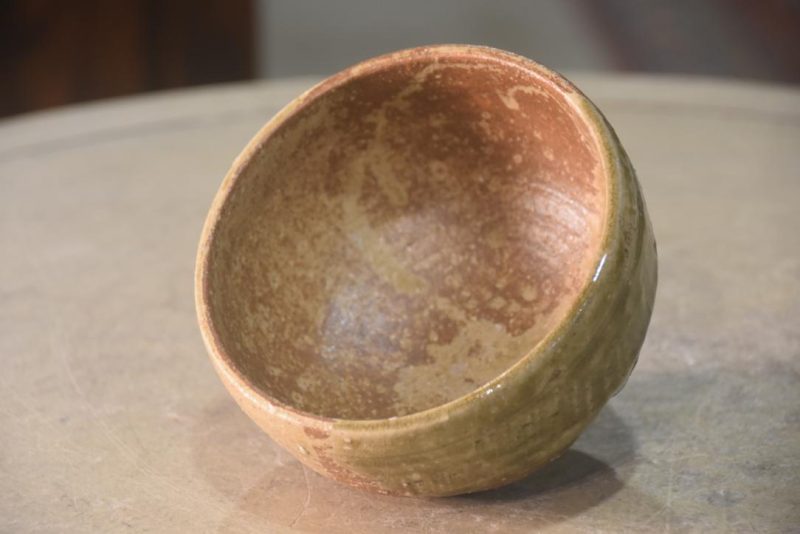 Chawan Tea Bowl in a Wooden box Width:130mm - Image 7