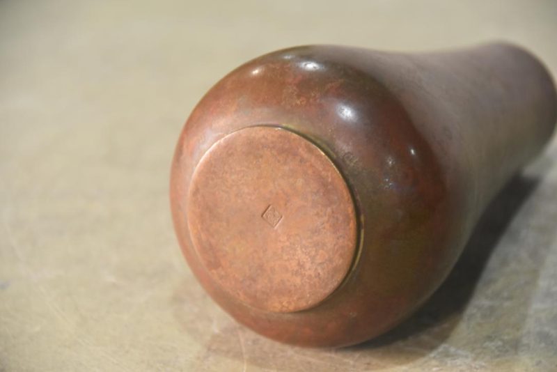 Japanese Murashido Bronze Vase Height:170mm - Image 5