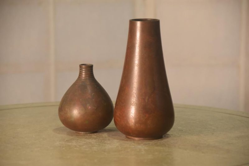 Japanese Murashido Bronze Vase Height:170mm - Image 7