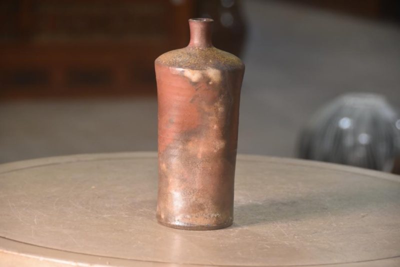 Japanese Bizen Pottery Vase Height:210mm - Image 9