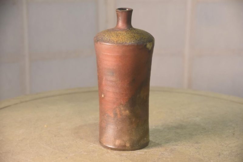 Japanese Bizen Pottery Vase Height:210mm - Image 6