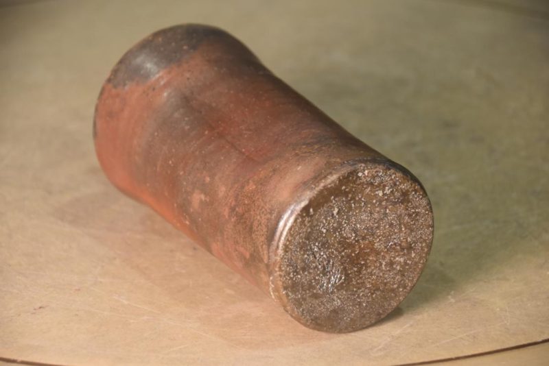 Japanese Bizen Pottery Vase Height:210mm - Image 4