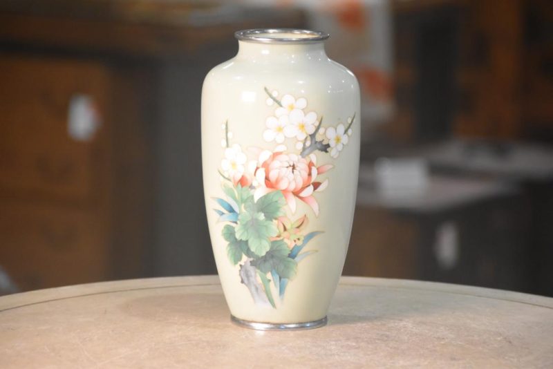 Cloisonné (Shippo) Vase Height:220mm