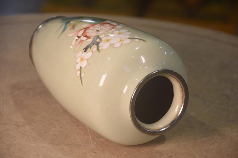 Cloisonné (Shippo) Vase Height:220mm - Image 4