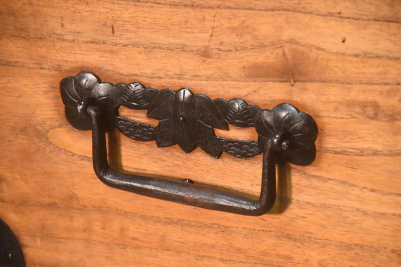 Japanese Antique 2 Section Clothing Chest Width:980mm - Image 2