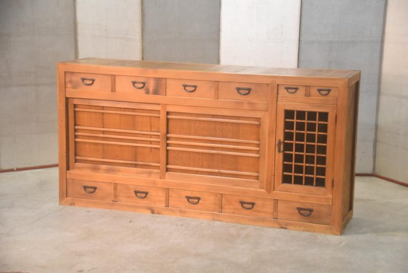 Gifu Region Mizuya Dansu Kitchen Chest Sideboard Width:1810mm