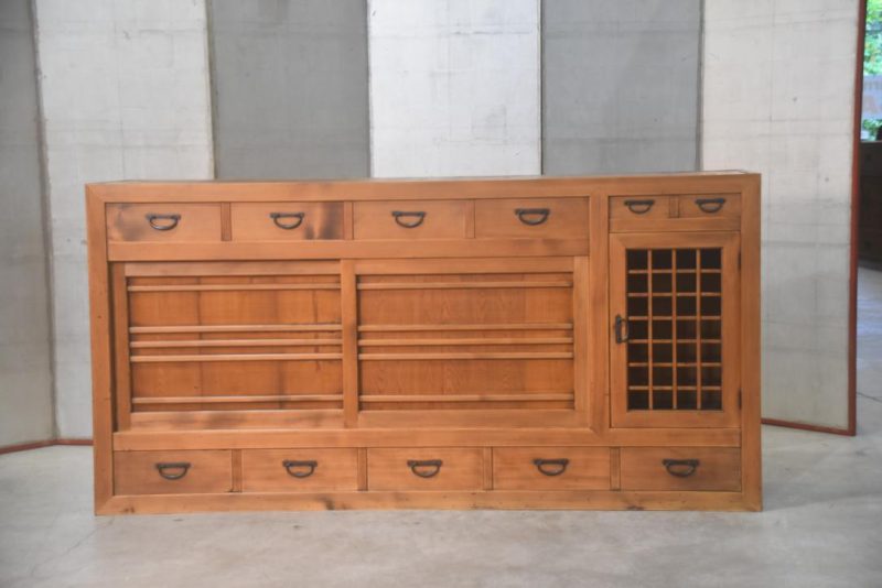 Gifu Region Mizuya Dansu Kitchen Chest Sideboard Width:1810mm - Image 12