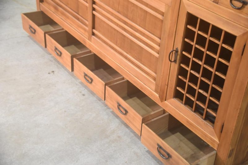 Gifu Region Mizuya Dansu Kitchen Chest Sideboard Width:1810mm - Image 7