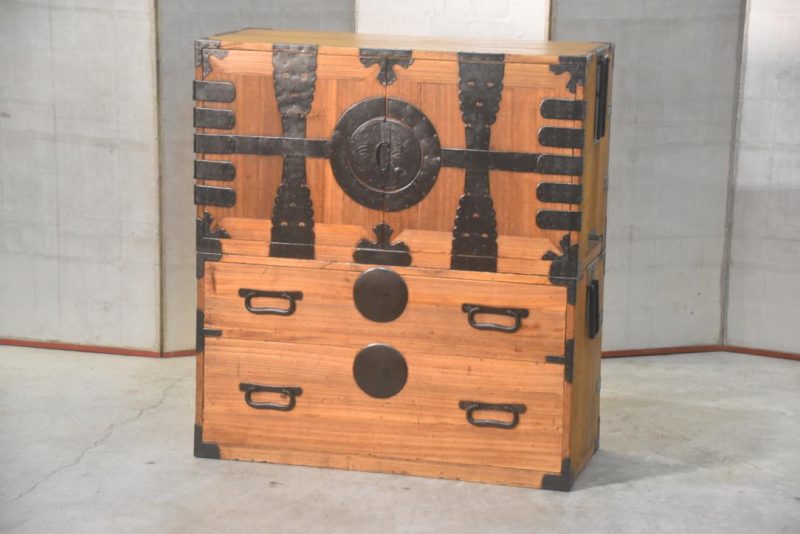 Antique Kannon Biraki Clothing Chest Width:950mm