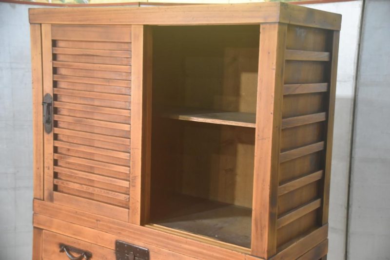 Double Gifu Region Merchants Chest Width:965mm - Image 9