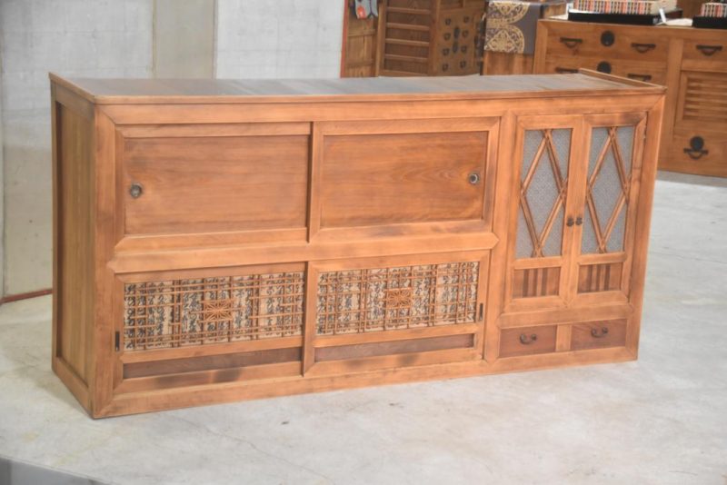 Kumiko Mizuya Dansu Kitchen Chest Sideboard Width:1755mm - Image 3