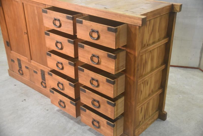 Antique Shop Chest Sideboard Width:1815mm - Image 8