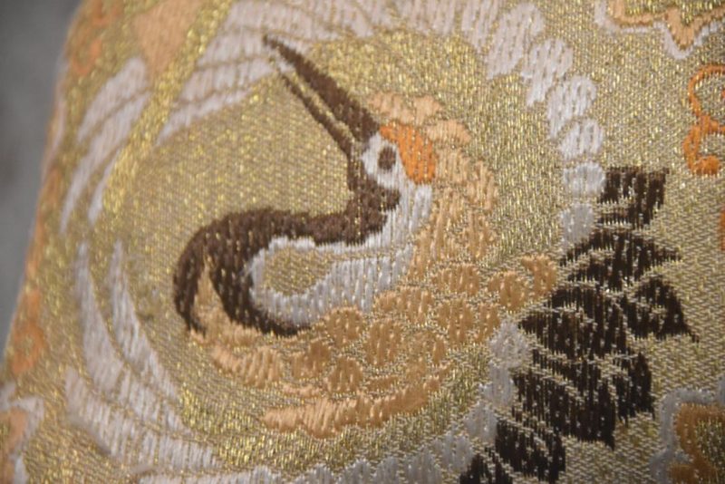 Japanese Zabuton Brocade Cushion - Image 2