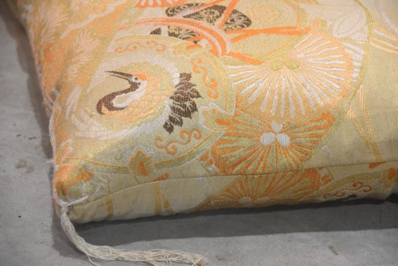 Japanese Zabuton Brocade Cushion - Image 5