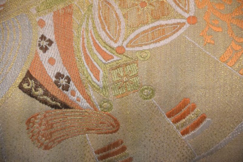 Japanese Zabuton Brocade Cushion - Image 3