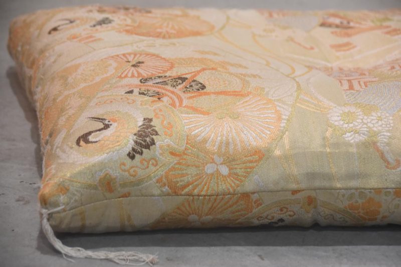Japanese Zabuton Brocade Cushion - Image 6