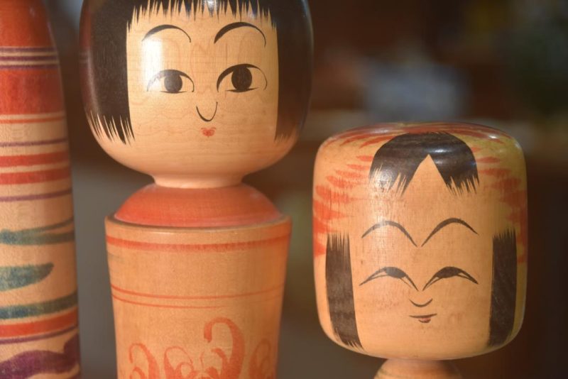 Set of 3 - Japanese Kokeshi Dolls Height:375mm - Image 2