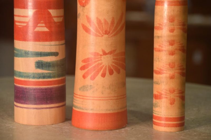 Set of 3 - Japanese Kokeshi Dolls Height:375mm - Image 4