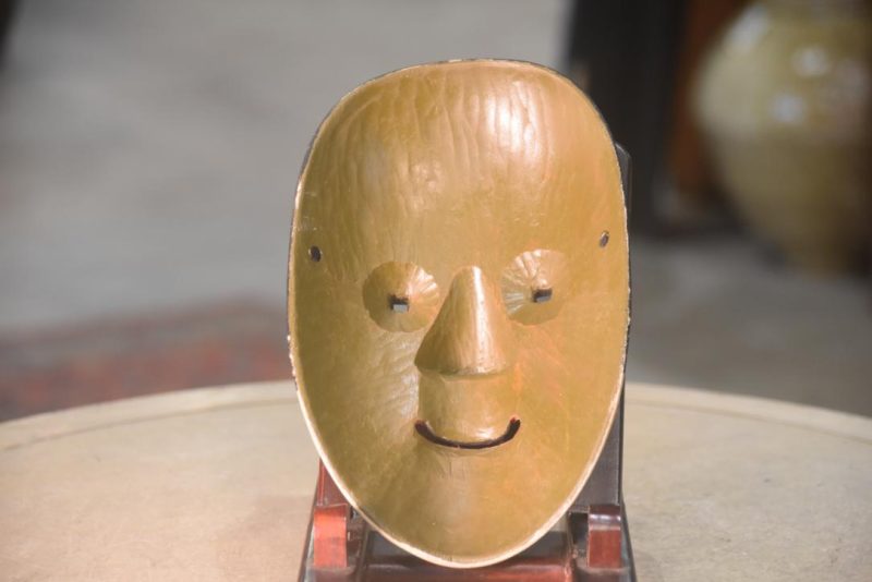 Japanese Wooden Noh Mask - Image 7