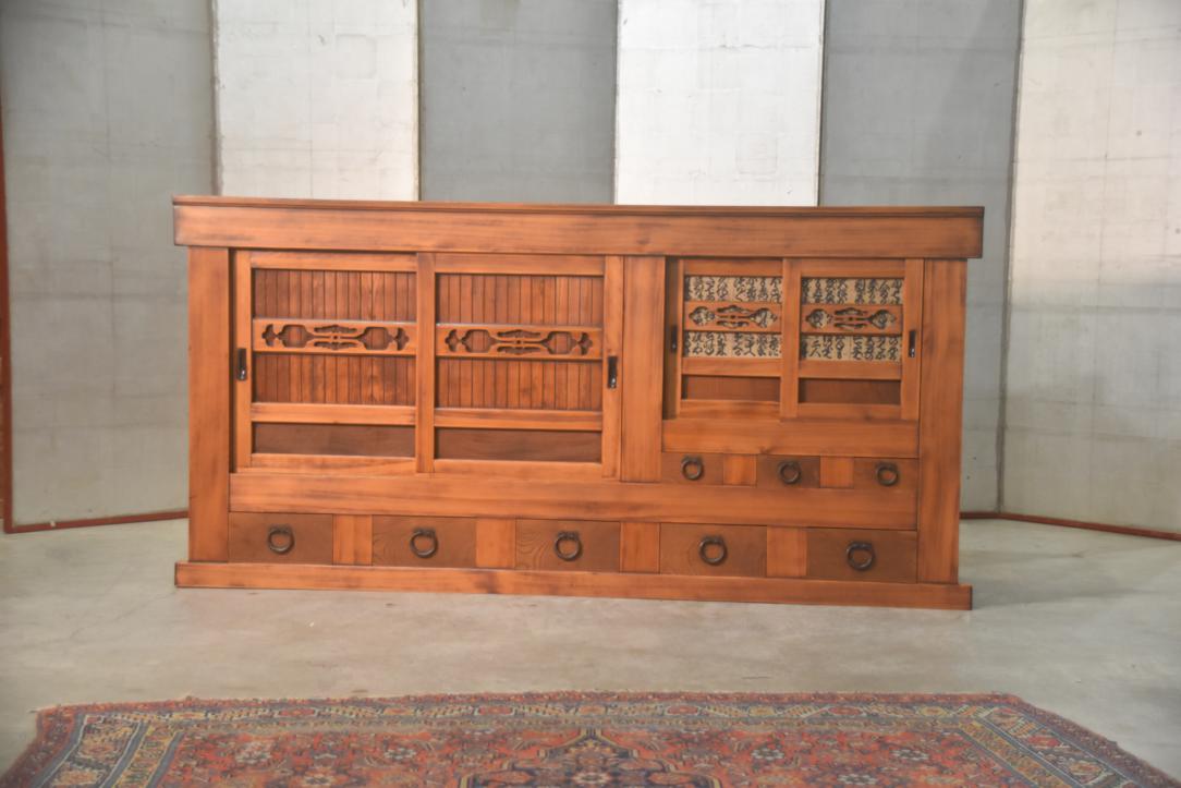 Hikone Region Mizuya Dansu Kitchen Chest Sideboard Width:1820mm