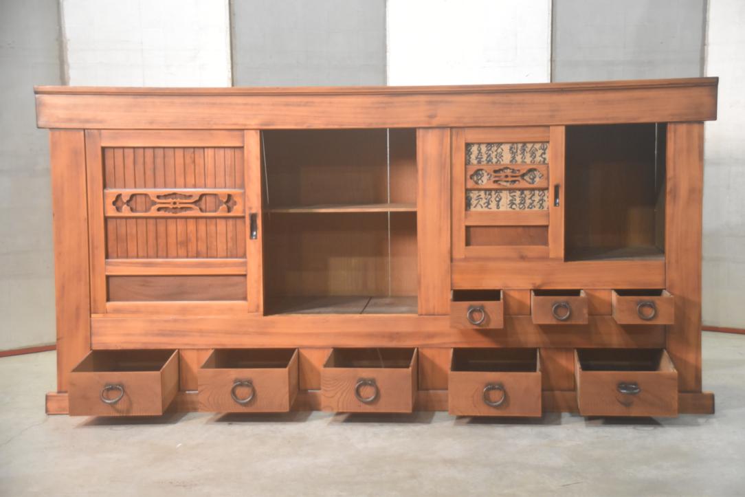 Hikone Region Mizuya Dansu Kitchen Chest Sideboard Width:1820mm - Image 13