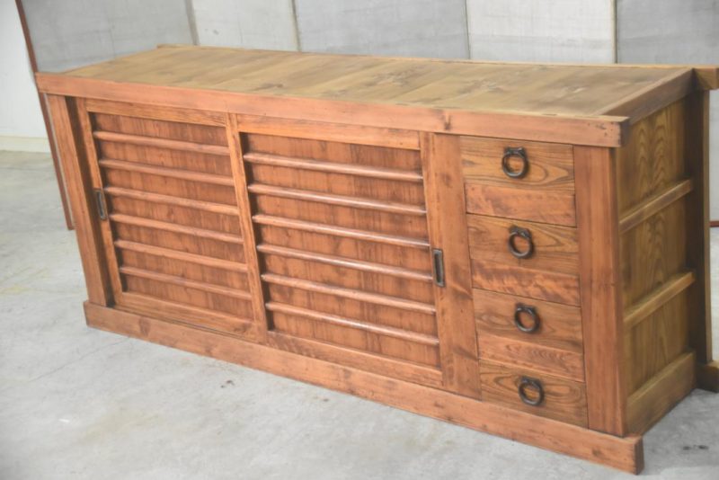 Hikone Region Mizuya Kitchen Chest Sideboard Width:1880mm - Image 6