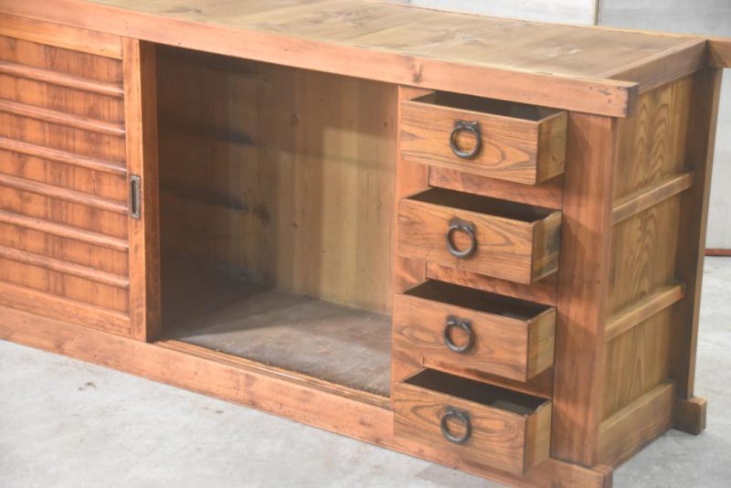 Hikone Region Mizuya Kitchen Chest Sideboard Width:1880mm - Image 5