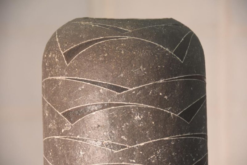 Contemporary Tall Pottery Vase Height:420mm - Image 2
