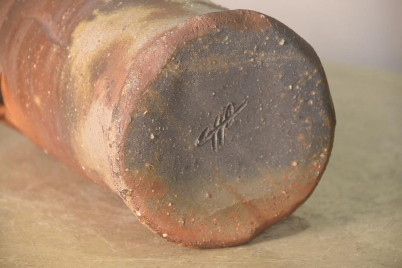 Japanese Bizen Pottery Vase Height:240mm - Image 7
