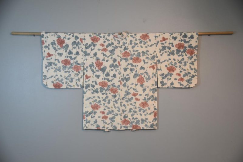 Water Colour Flowers Japanese Haori Jacket