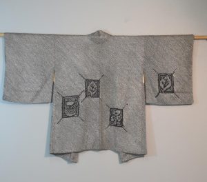 Black Box Shibori Japanese Haori Jacket